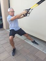 TRX Side to Side Lunge